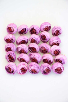 25li Paket Yapay Küçük Kafa Şakayık Lila - Yapay Çiçek Sitesi