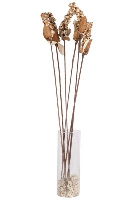 5 Adet Sholu Berries 70 cm - Yapay Çiçek Sitesi