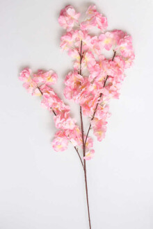 Bahar Dalı Dekoratif Yapay Çiçek 100cm Açık Pembe - Yapay Çiçek Sitesi