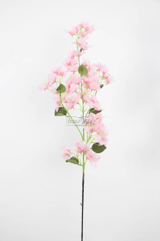 Dekoratif Lüx Yapay Begonvil Dalı 120 cm Pudra - 2