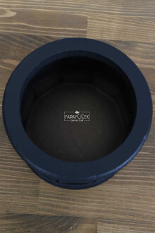 Dekoratif Mini Ahşap MDF Saksı Çiçeklik 13 cm - 2