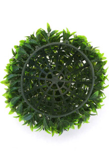 Dekoratif Yapraklı Şimşir Top 27 cm - 2