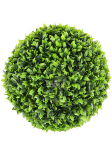 Dekoratif Yapraklı Şimşir Top 35 cm - Yapay Çiçek Sitesi