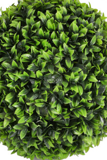 Dekoratif Yapraklı Şimşir Top 35 cm - 2