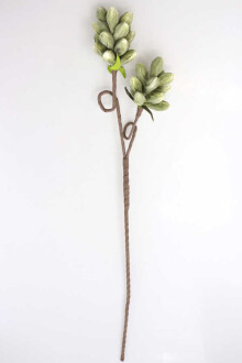 Exclusive Yapay Çiçek Ara Dal Lateks Enginar 100 cm Yeşil - 2