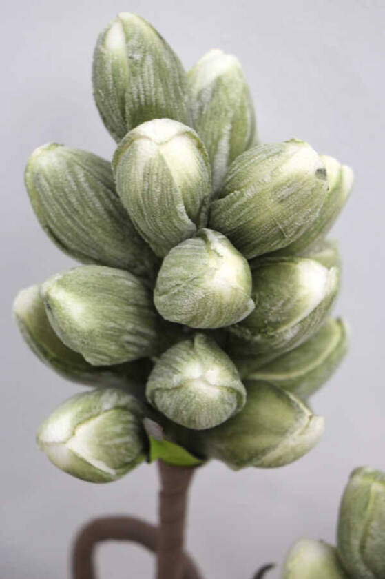 Exclusive Yapay Çiçek Ara Dal Lateks Enginar 100 cm Yeşil - 5