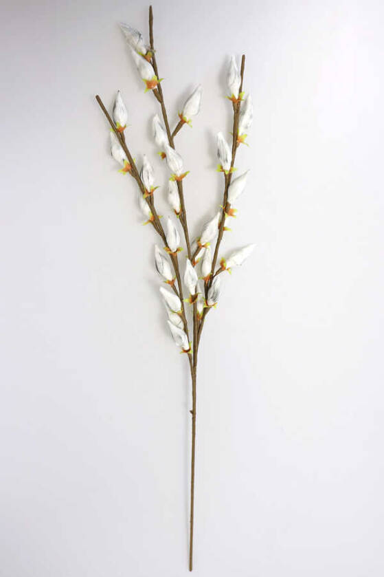 Exclusive Yapay Çiçek Premium Beyaz Dekoratif Dal 100 cm - 2