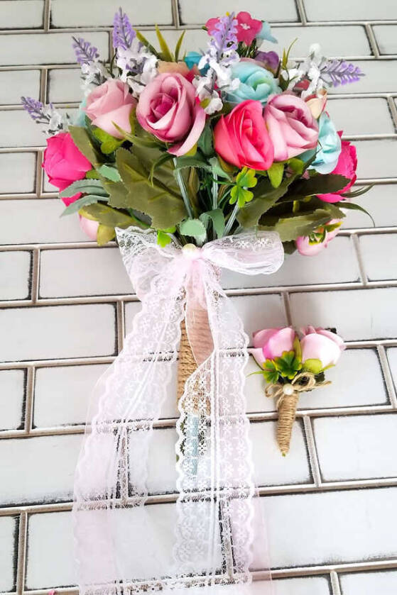 Gelin Çiçeği Amaranda Bahar Büyüsü 2li Set - 4