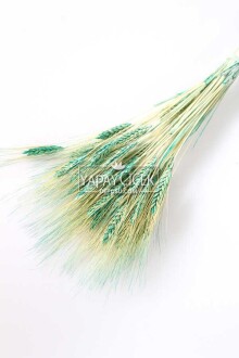 Kuru Başak Demeti Turkuaz - Yapay Çiçek Sitesi