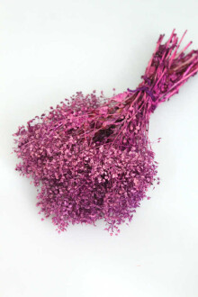 Kuru Çiçek Kalp Otu Demeti Mürdüm - Yapay Çiçek Sitesi