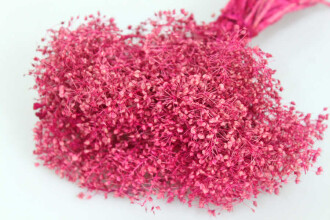 Kuru Çiçek Kalp Otu Demeti Pembe - 3