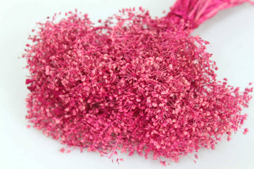 Kuru Çiçek Kalp Otu Demeti Pembe - 3