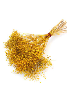 Kuru Çiçek Kalp Otu Demeti Sarı - Yapay Çiçek Sitesi