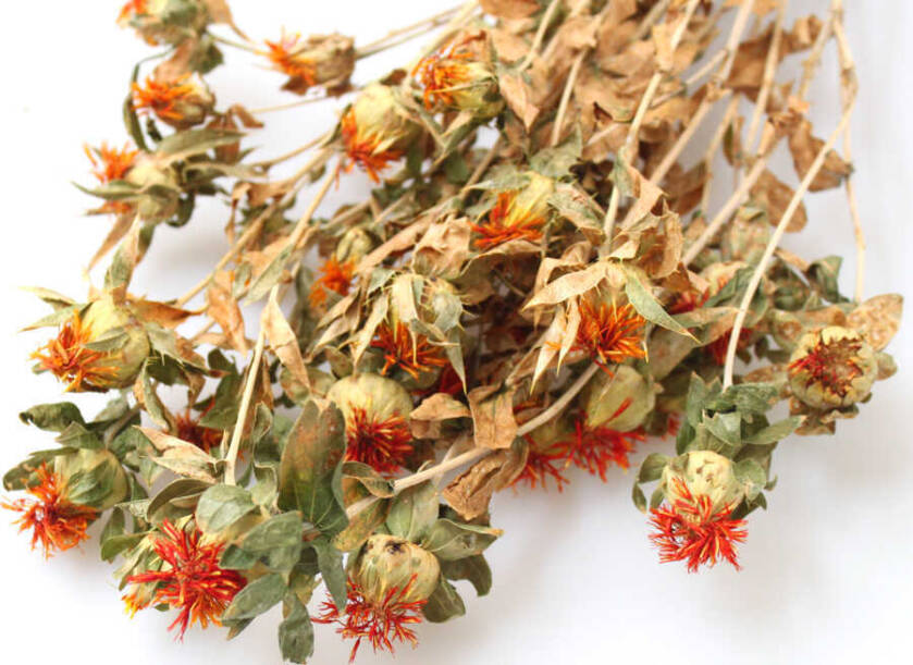 Kuru Çiçek Kartamus Naturel - 2