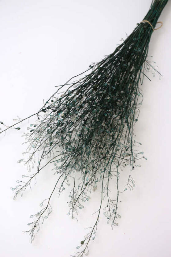 Kuru Çiçek Mini Sedef Otu Demeti 45 cm Yeşil - 1