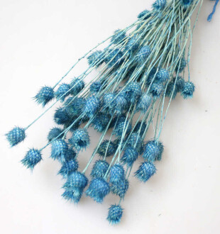 Kuru Çiçek Tüllüşah Otu Demeti Açık Mavi - Yapay Çiçek Sitesi