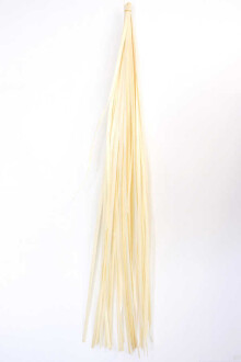 Kuru Şerit Püskül Demet 130 cm Naturel - Yapay Çiçek Sitesi