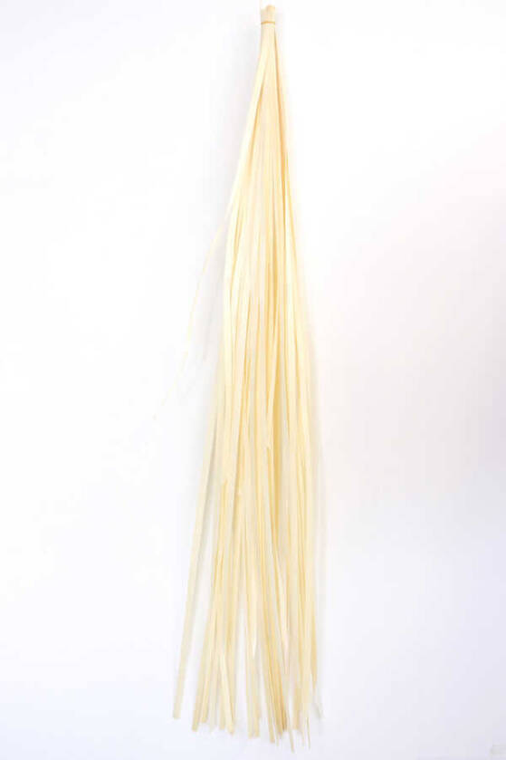 Kuru Şerit Püskül Demet 130 cm Naturel - 1