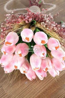 Maine Gelin Buketi Islak Lale Cipso 2li Set - 3