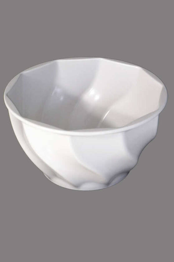 Melamin Saksı Model 5 Beyaz - 2