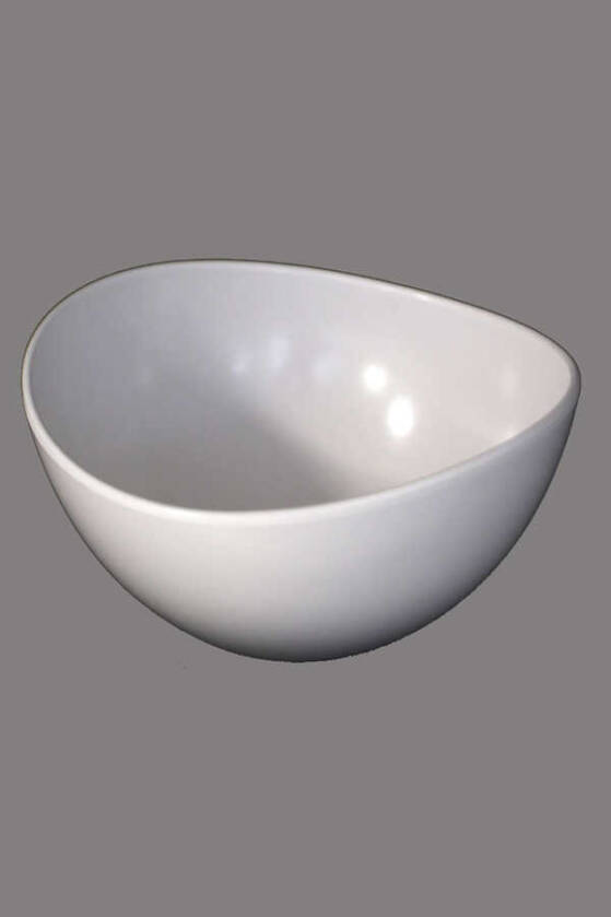 Melamin Saksı Model 6 Beyaz - 2