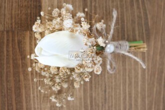 Melia Gelin Buketi Islak Lale Cipso 2li Set - 2