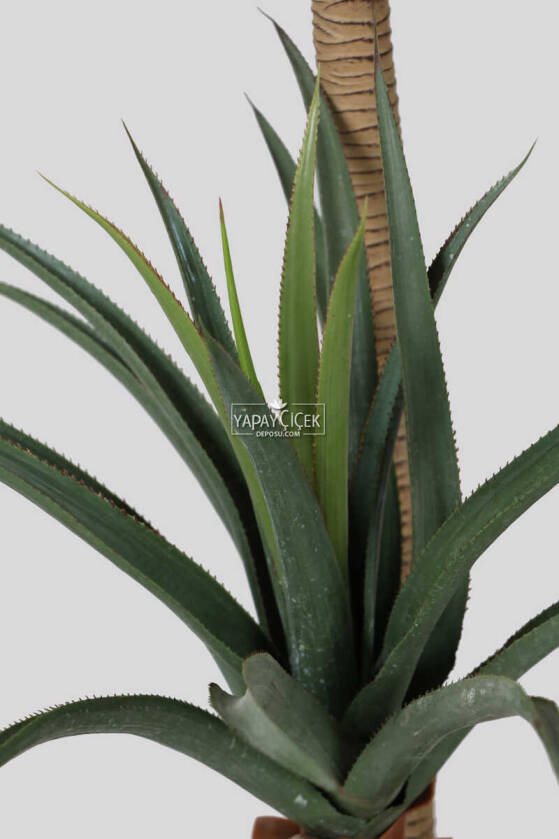 Metal Saksıda Yapay Yucca Ağacı Artificial Foilage 145 cm - 3
