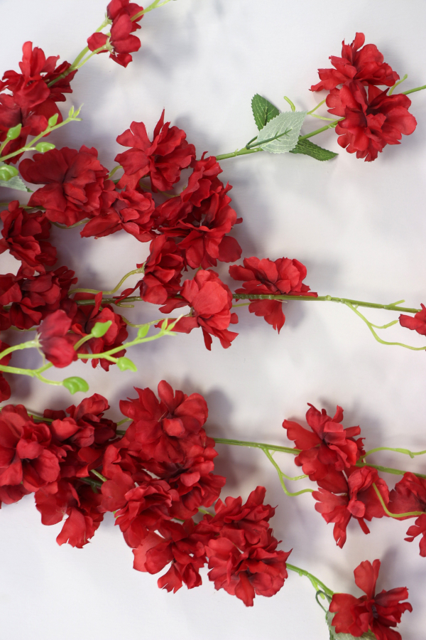 Sarkan Bahar Dalı 136 cm Kırmızı - 3