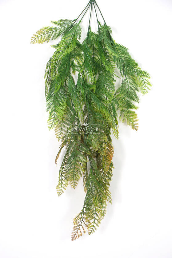 Sarkan Yapay Mazı Bitkisi 80 cm Yeşil-Kahve - 1