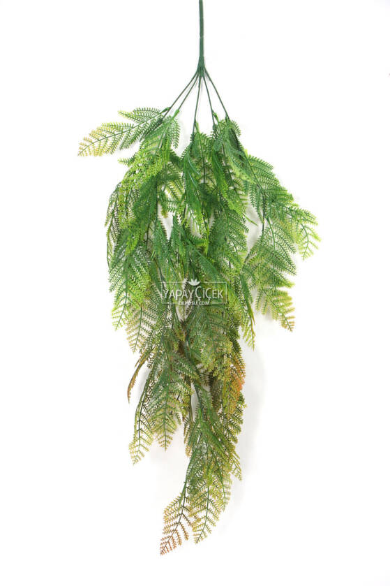 Sarkan Yapay Mazı Bitkisi 80 cm Yeşil-Kahve - 2