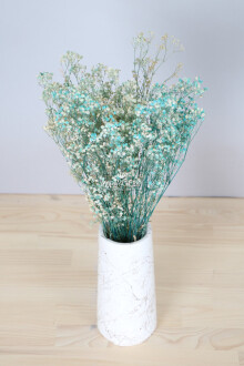 Şoklanmis Cipso Demeti Turkuaz - Yapay Çiçek Sitesi