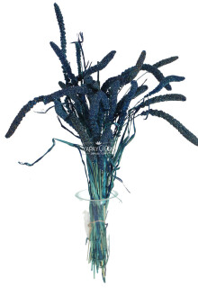 Şoklanmış Setteria Boncuk Demeti 100 gr Lacivert - Yapay Çiçek Sitesi