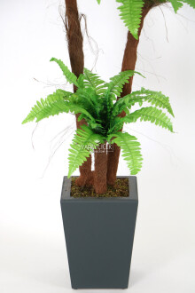 Yapay 3 Gövdeli Eko Fujer Ağacı 130 cm - 3