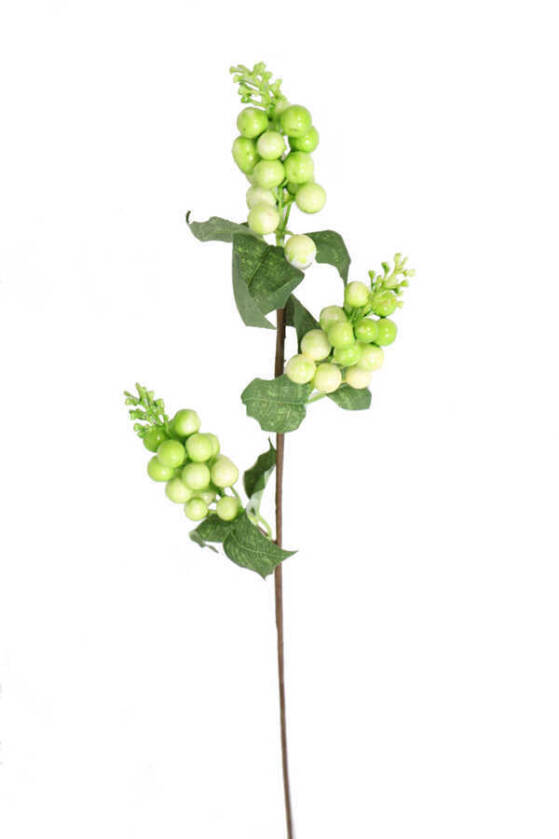 Yapay 3lü Dal Kokina 55 cm Yeşil - 2