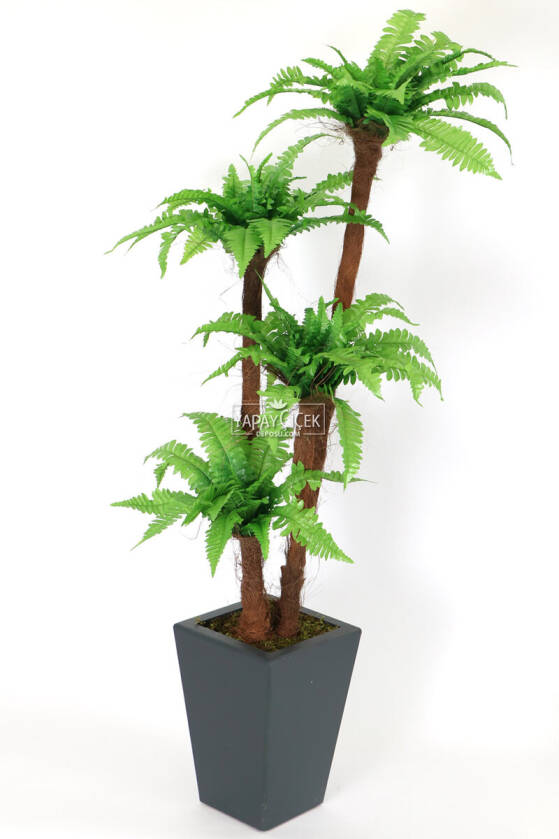 Yapay 4 Gövdeli Eko Fujer Ağacı 155 cm - 1