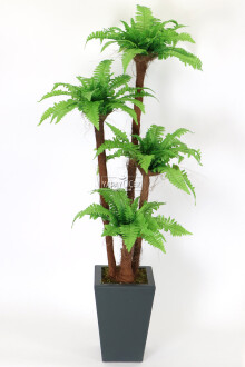 Yapay 4 Gövdeli Eko Fujer Ağacı 155 cm - 2