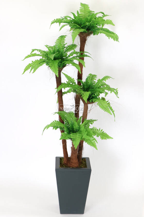 Yapay 4 Gövdeli Eko Fujer Ağacı 155 cm - 2