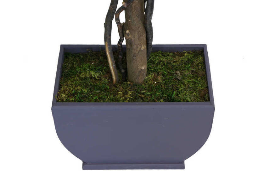 Yapay Bodur Ceviz Ağacı Yeşil-Gri 150cm - 5