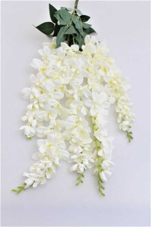 Yapay Çiçek 5li Sarkan Sümbül Beyaz - Yapay Çiçek Sitesi