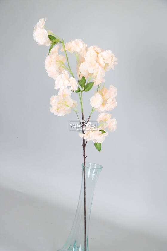 Yapay Lüx Kabarık Bahar Dalı 100 cm Somon - 2