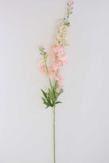 Yapay Lüx Zarif Delphinium Dalı 84 cm Pudra - 2