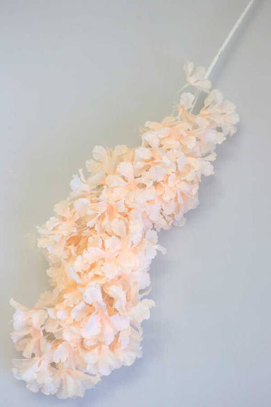 Yapay Saçaklı Bahar Dalı 97 cm Somon - 3