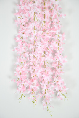 Yapay Sarkan Akasya Çiçeği 85 cm Açık Pembe - 2