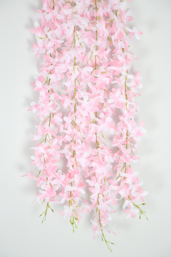 Yapay Sarkan Akasya Çiçeği 85 cm Açık Pembe - 2