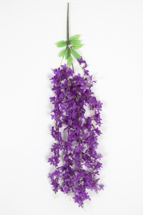 Yapay Sarkan Akasya Çiçeği 85 cm Mor - 1
