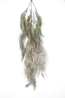 Yapay Sarkan Tozlu Kuşkonmaz Bitkisi 85 cm Yeşil-Kahve - Yapay Çiçek Sitesi