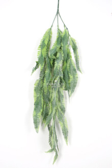 Yapay Sarkan Tozlu Kuşkonmaz Bitkisi 85 cm Yeşil - 2