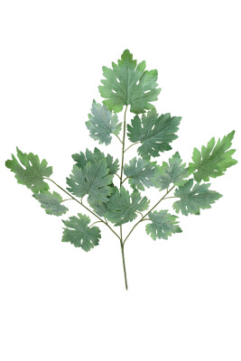 Yapay Tropik Çınar Ağacı Dalı 70 cm Mat-Yeşil - Yapay Çiçek Sitesi