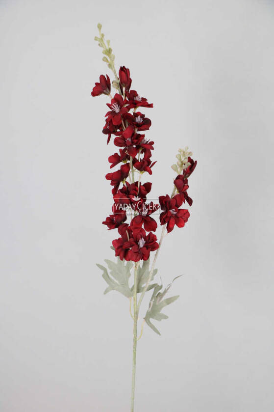 Yapma Çiçek Kaliteli Dal Şebboy 87 cm Bordo - 1