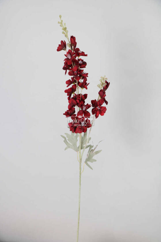 Yapma Çiçek Kaliteli Dal Şebboy 87 cm Bordo - 2